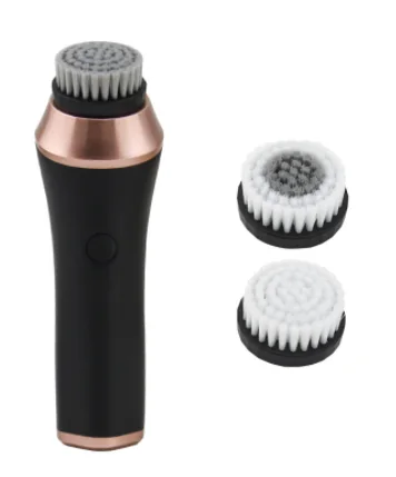 Mini Face Rotating Pore Cleansing Brush Black USB